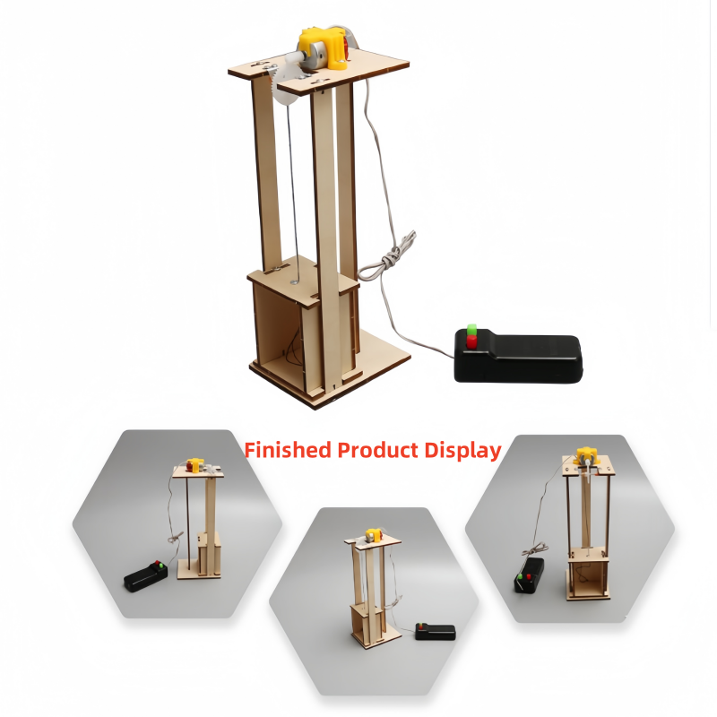 Science Project Kit - DIY Electric Remote Control Lift Elevator