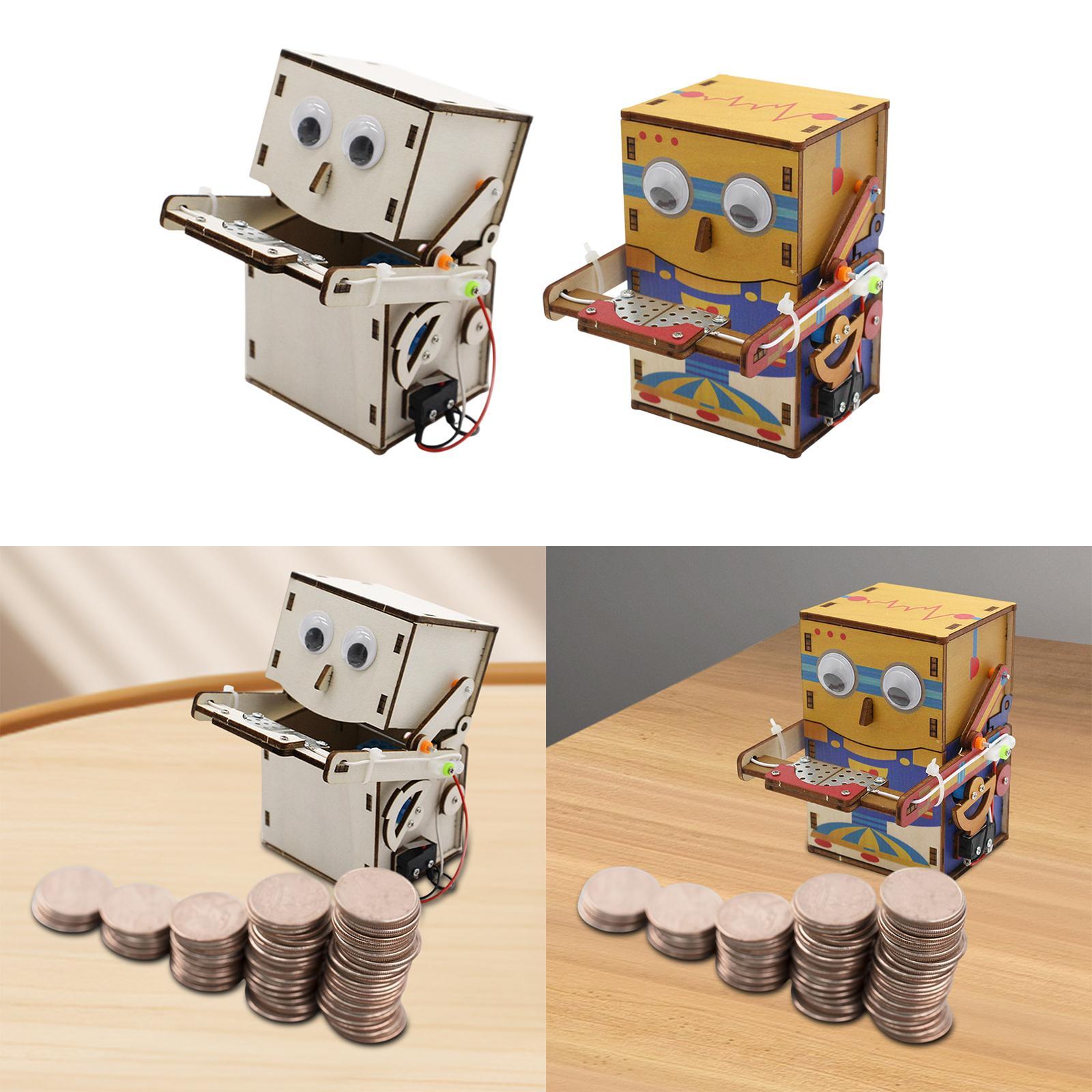Science Project Robot - Wooden Scientific Experiment Set 3D Puzzle