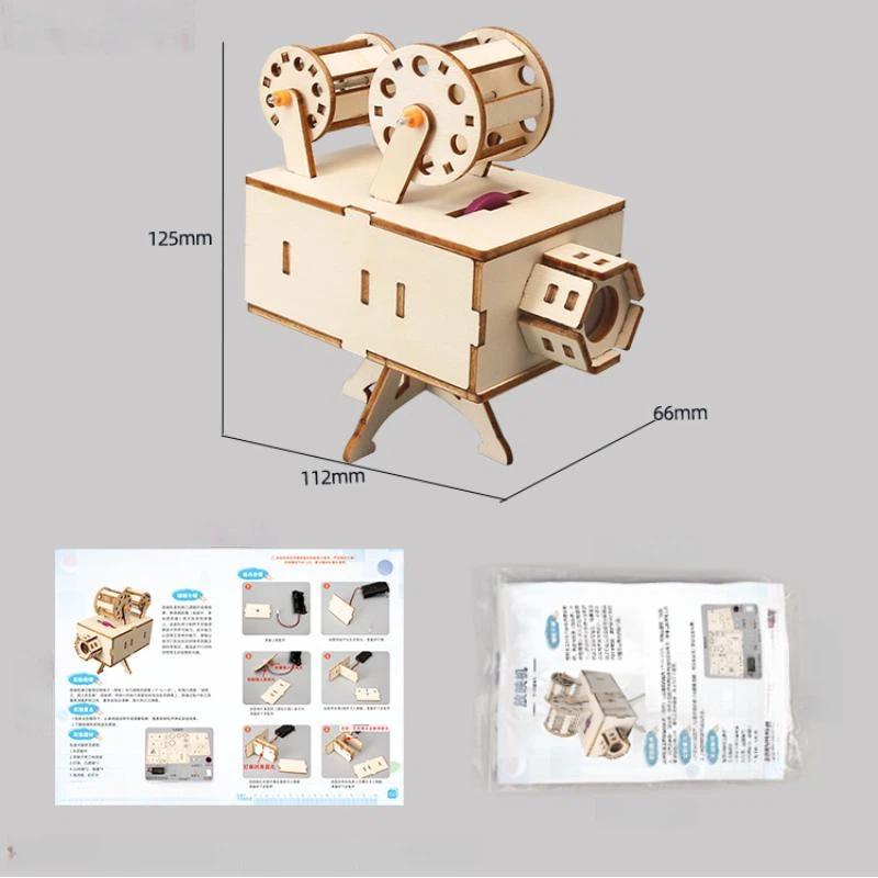 1 Set Wooden DIY Film Projecto - Science Hobby Kit review and price