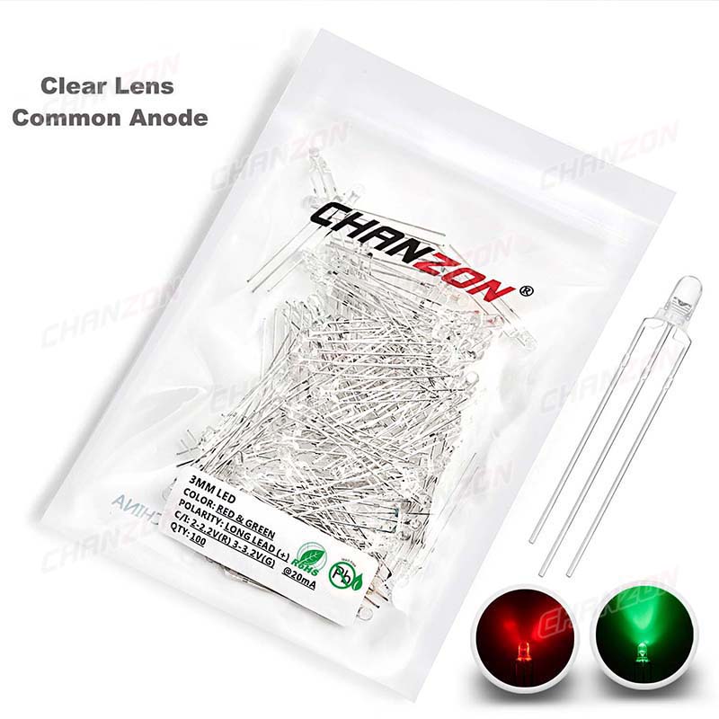 Bicolor 3 mm LED Light Emittin - Science And Hobby review and price