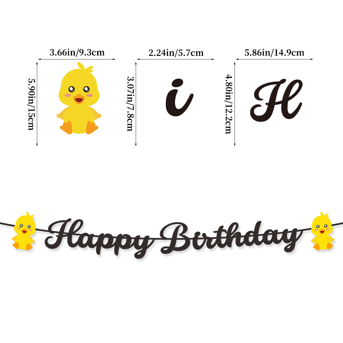 Cute Swim Duck Theme Happy Bir - Science Of Happiness review and price