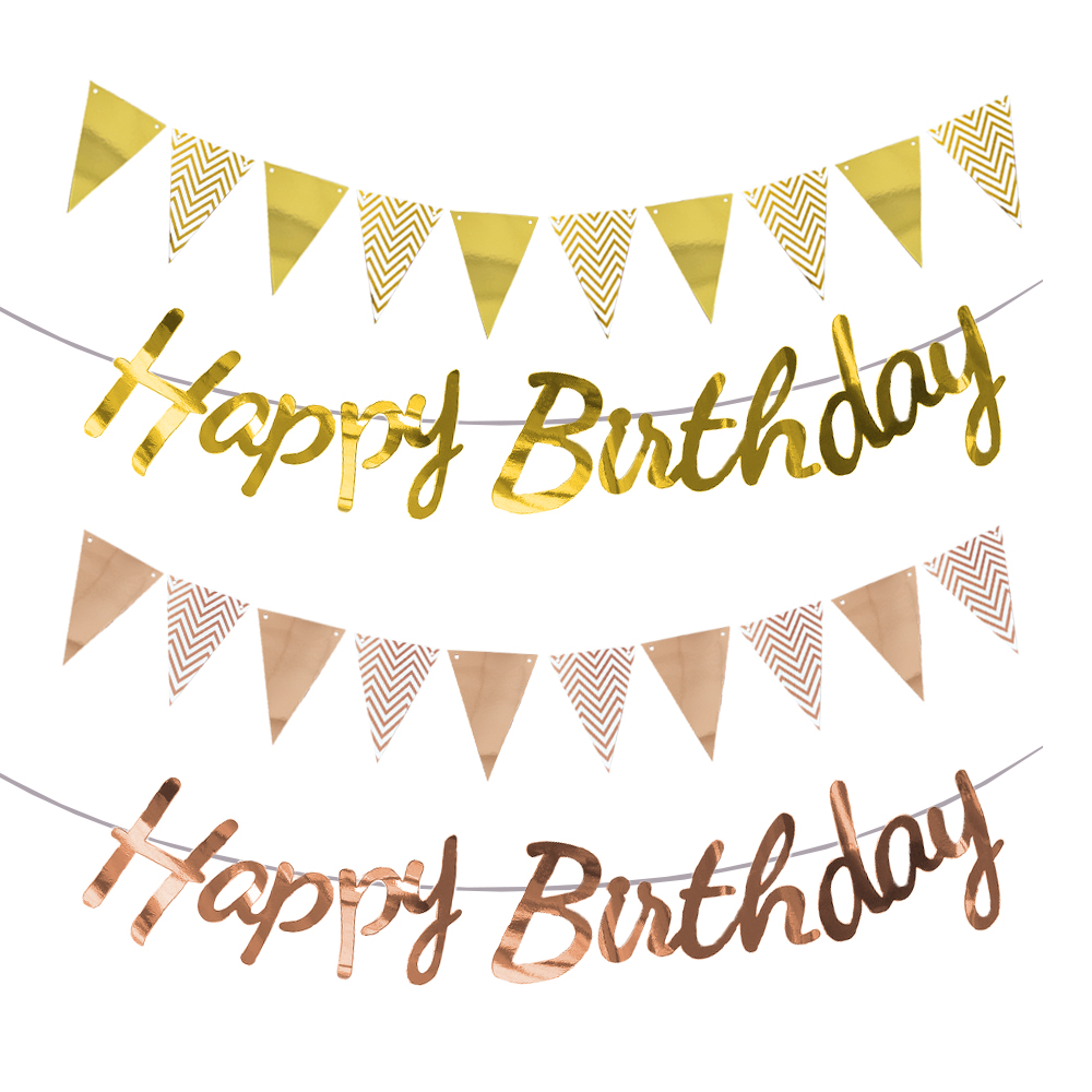 Happy Birthday Banner Gold Sil - Science Of Happiness review and price