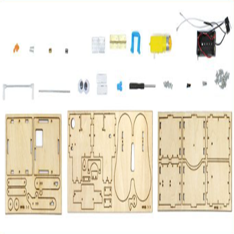 Wooden Assemble DIY Robot Eati - Science Project Robot review and price