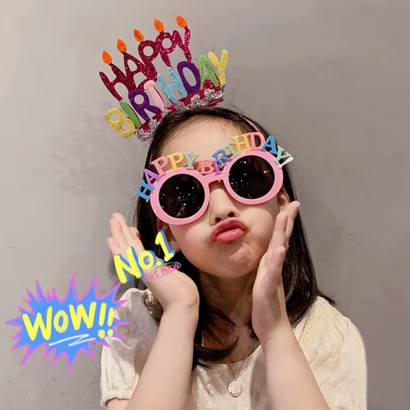 Birthday Party Props Happy Bir - Science Of Happiness review and price