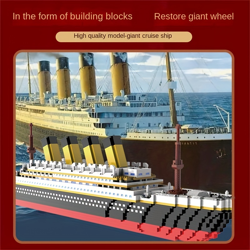 Titanic building block assembl - Science Olympiad review and price
