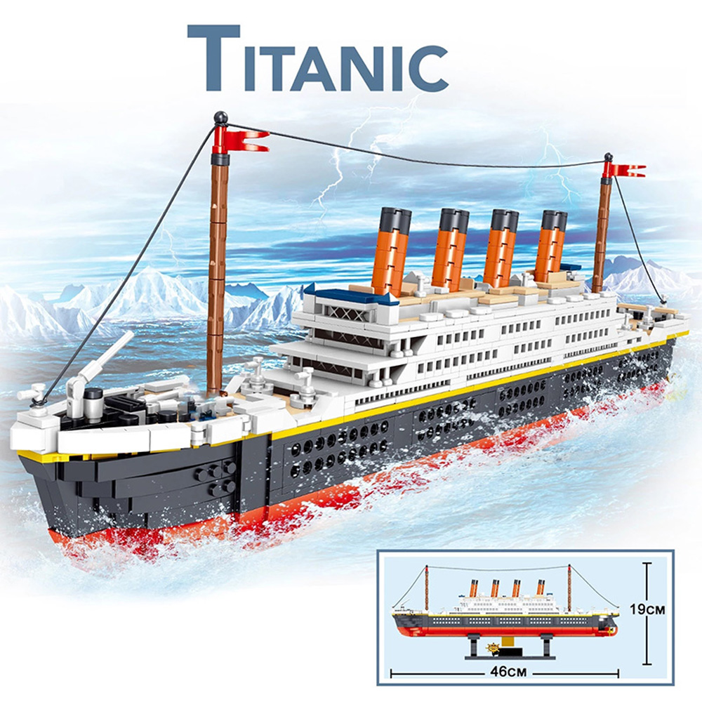 KNEW BUILT Titanic Cruise Ship - Science Olympiad review and price