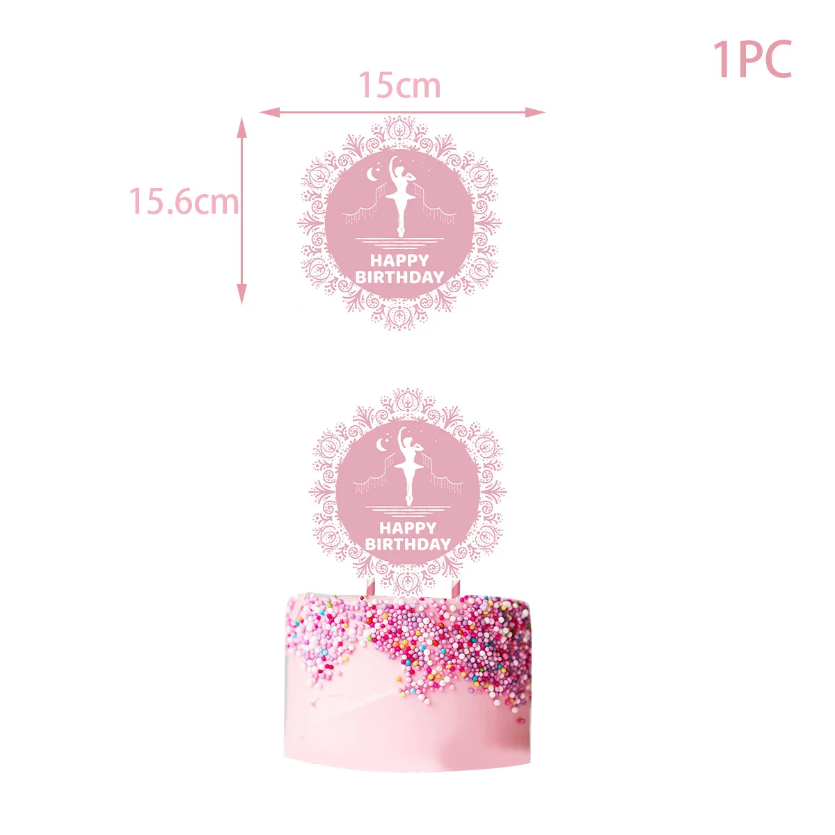 Pink Ballerina Ballet girl Hap - Science Of Happiness review and price