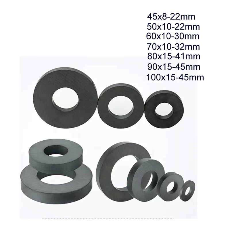 D45-100mm Ferrite Ring Magnet  - Science And Hobby review and price