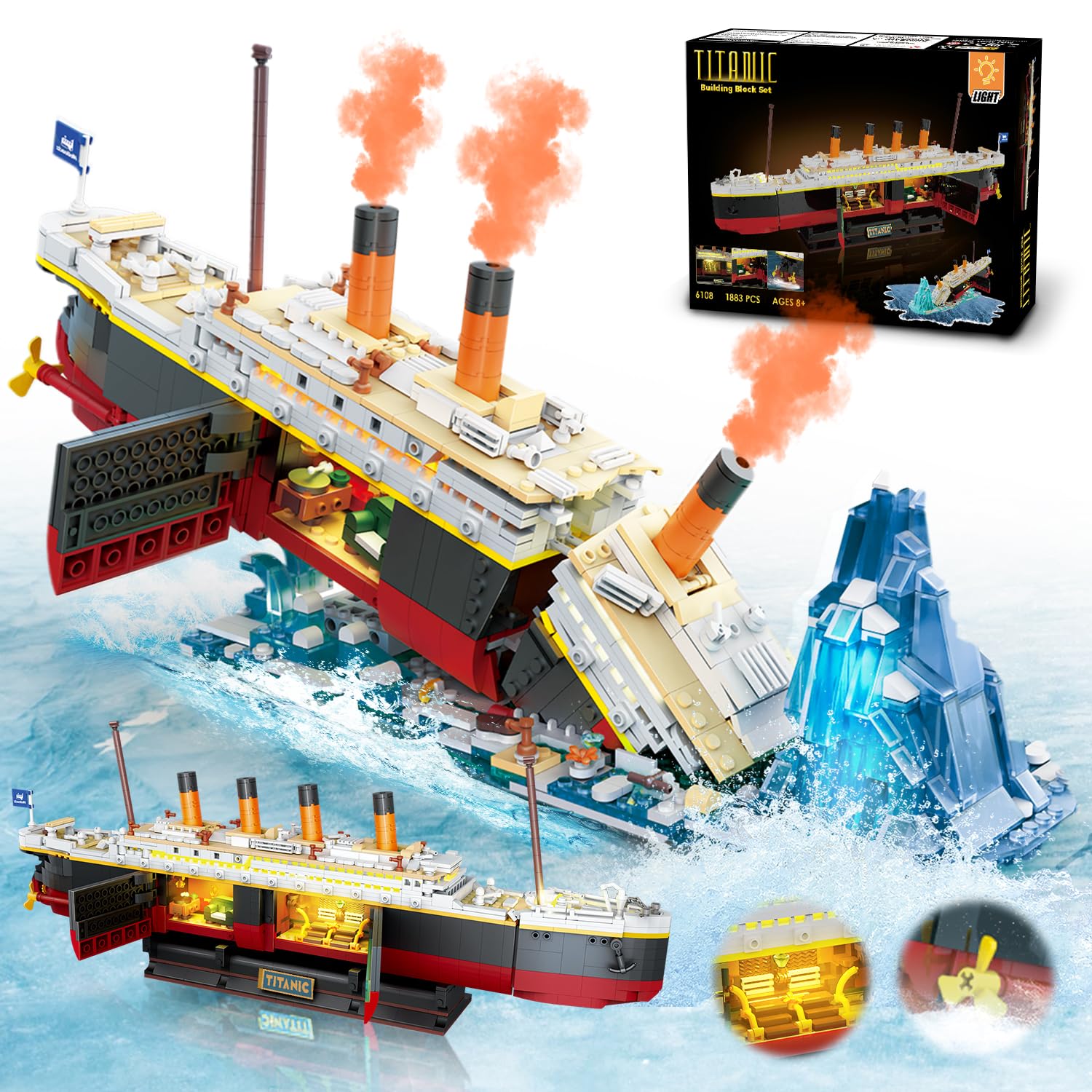 Titanic Building Set with LED- - Science Olympiad review and price