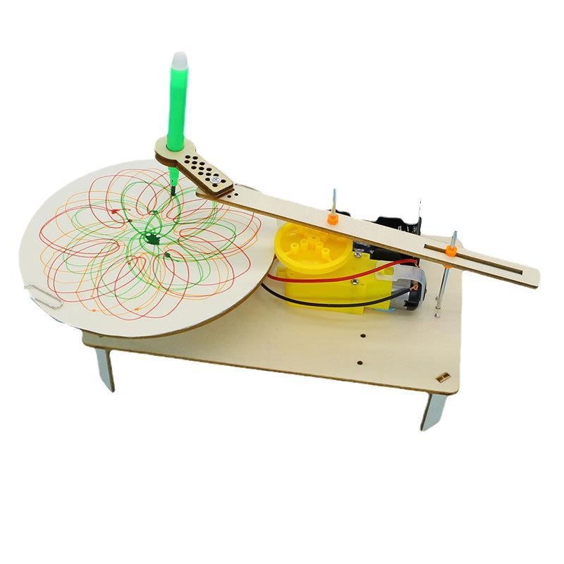 1-3Pcs DIY Wooden Electric Plo - Science Project Robot review and price